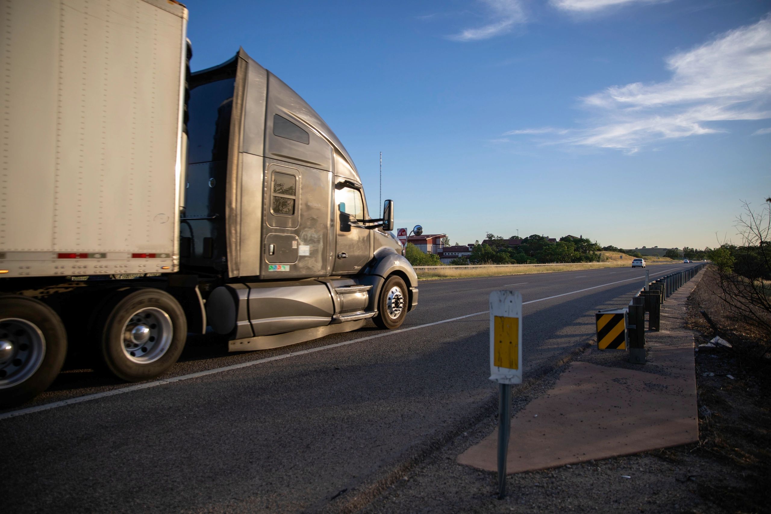 Transport truck for moving and relocation inquiries